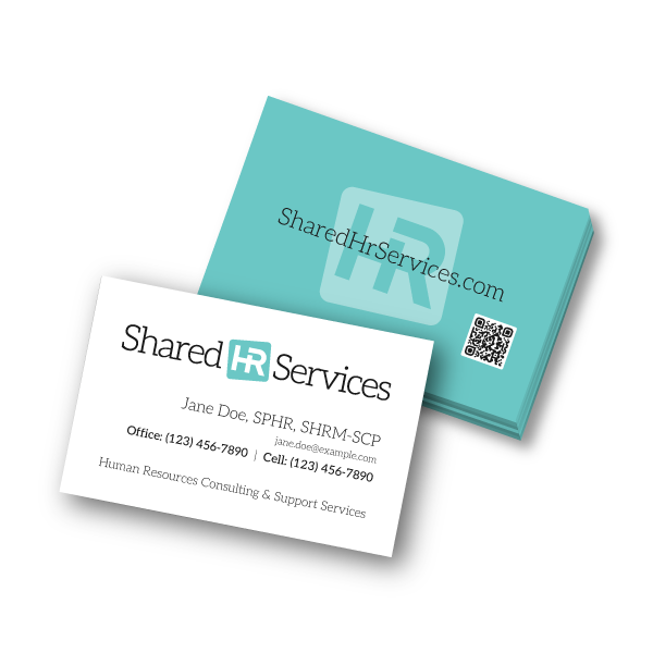 Shared HR Services Business Cards