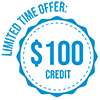 $100 Credit